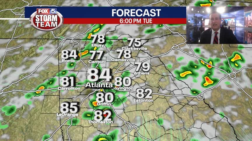 Monday Night Weather Update