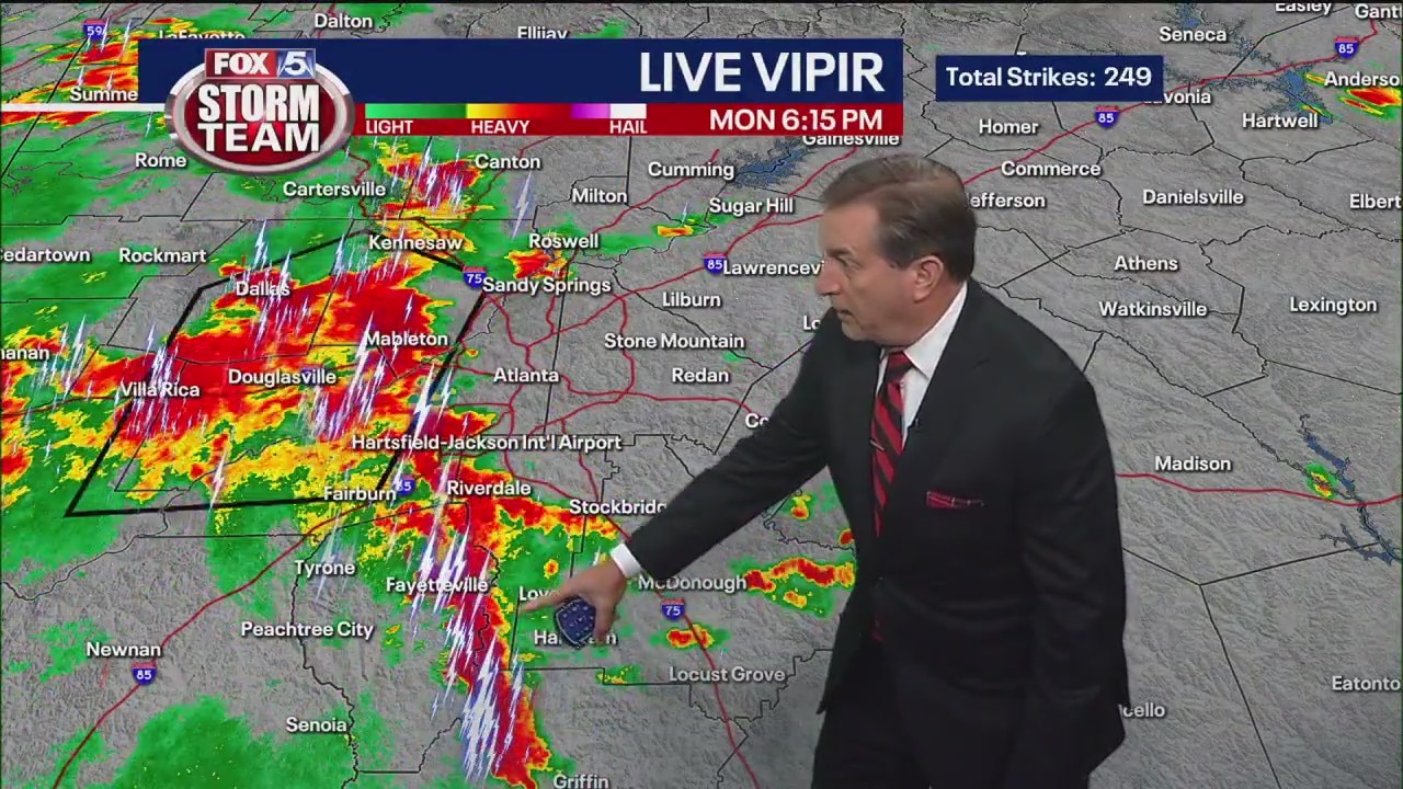 Monday evening forecast update