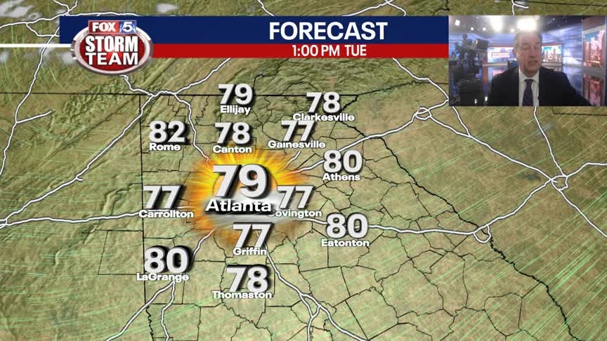 Monday Evening Weather Update