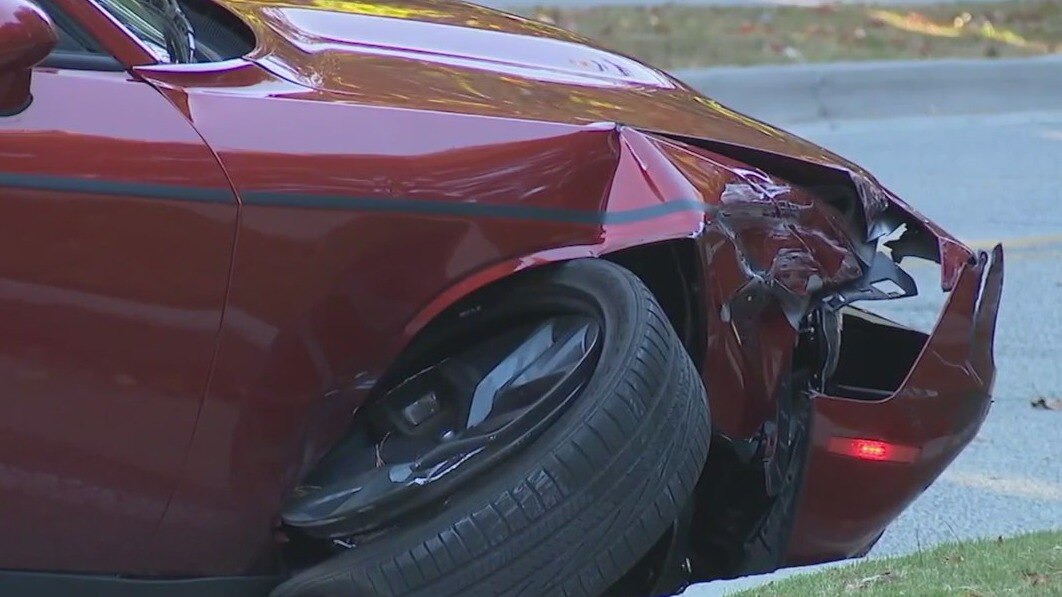 Man shot after leading police chase