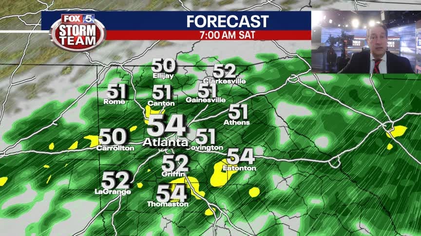 Friday Night Weather Update