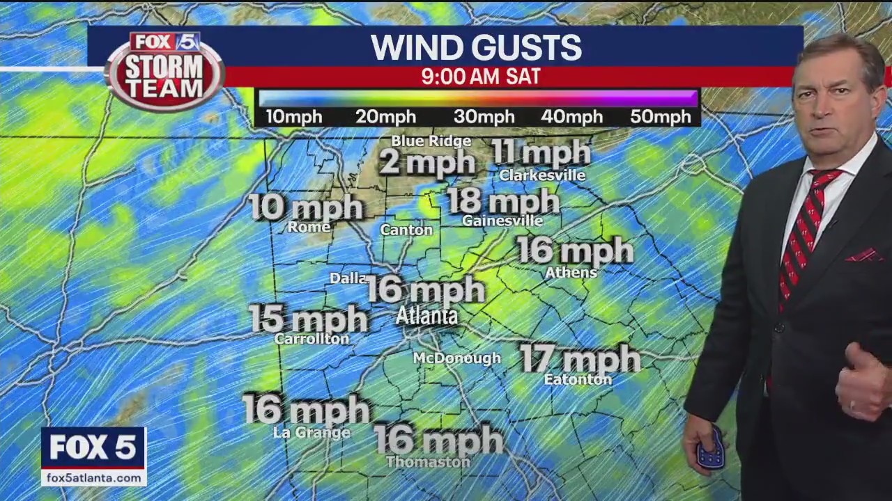 Weekend weather forecast