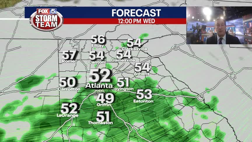 Tuesday Night Weather Update