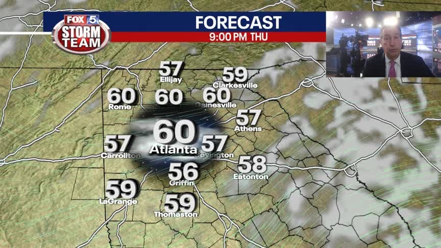 Thursday Night weather update