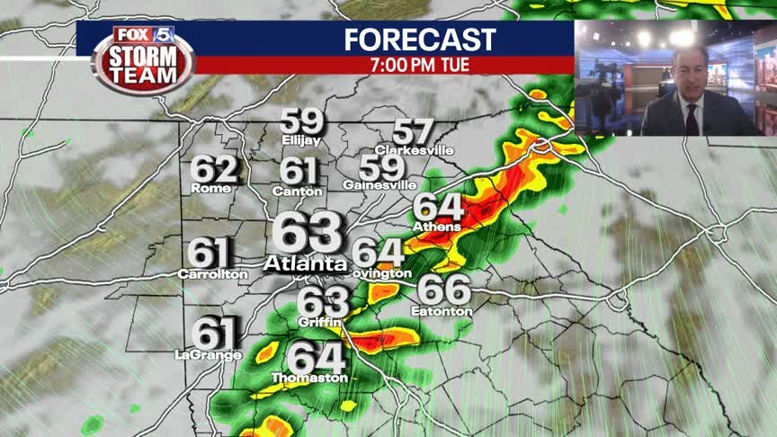 Tuesday Night Weather Update