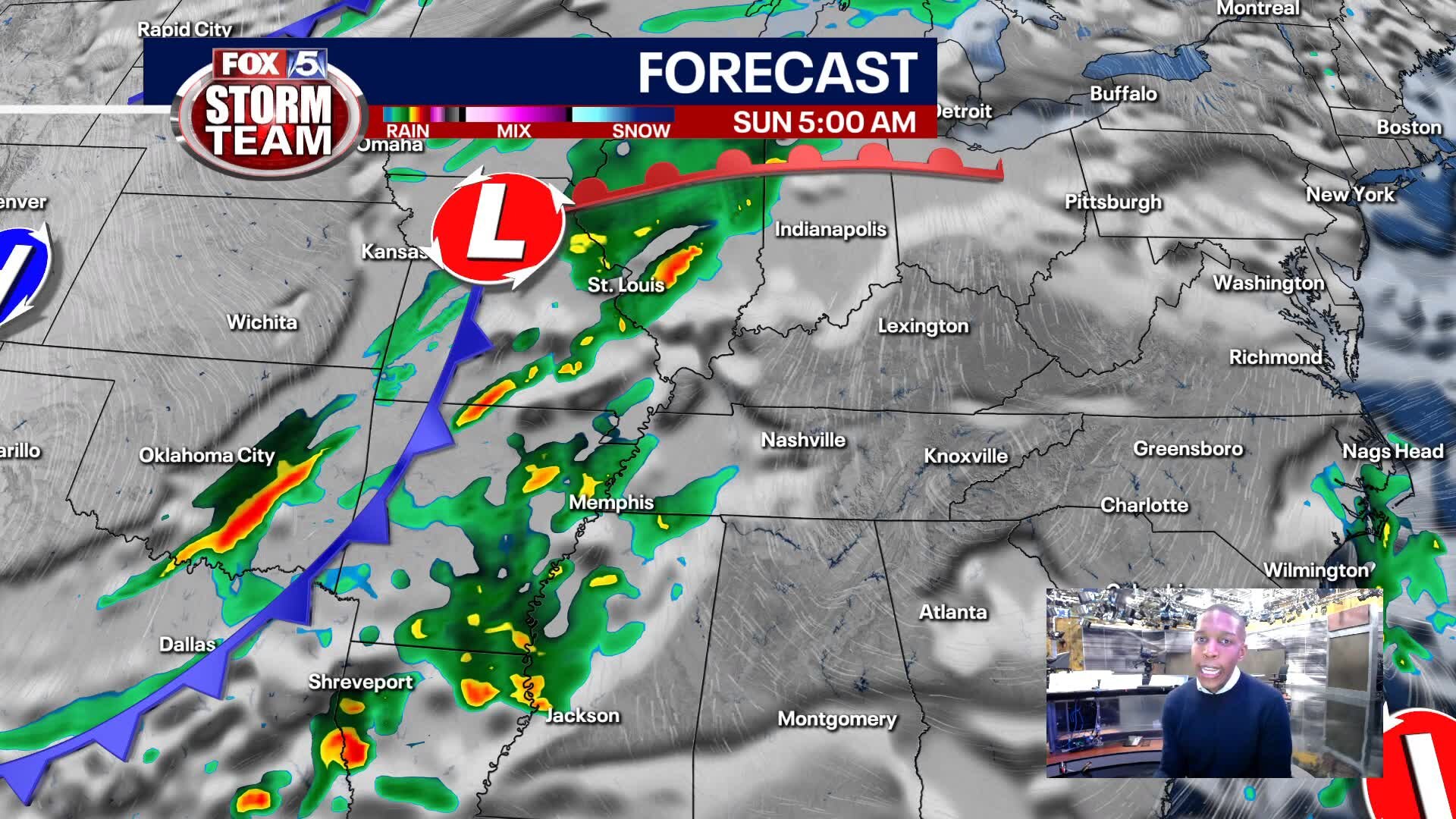 Weekend forecast outlook