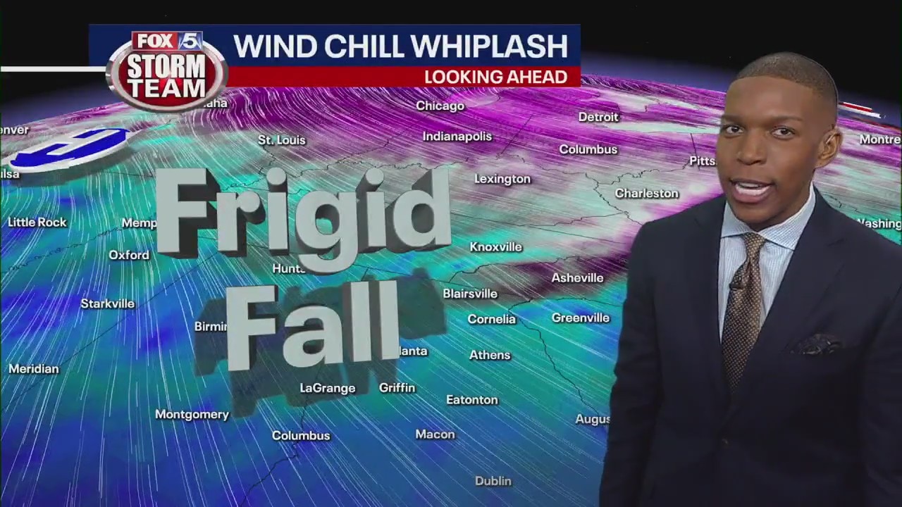 Sunday evening forecast