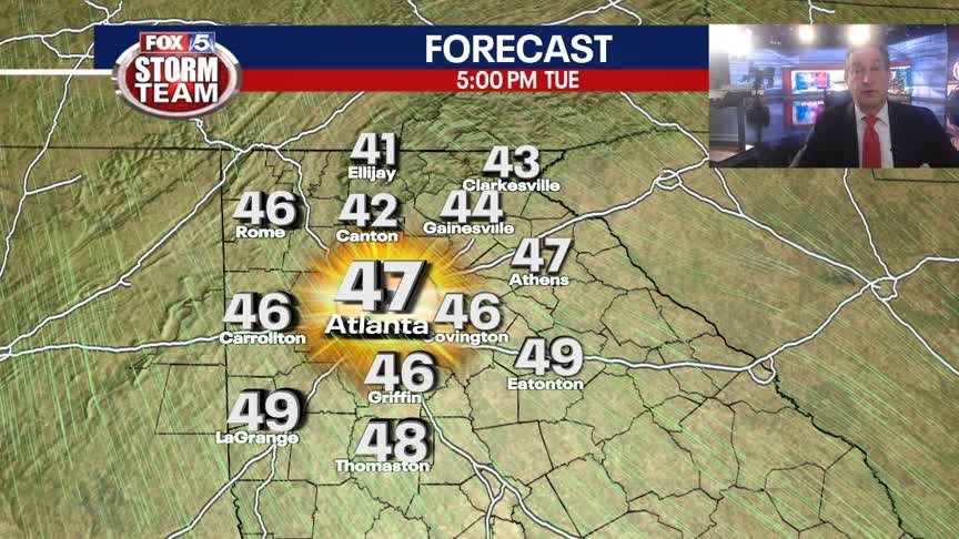 Monday Night Weather Update