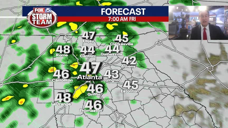 Thursday Night Weather Update