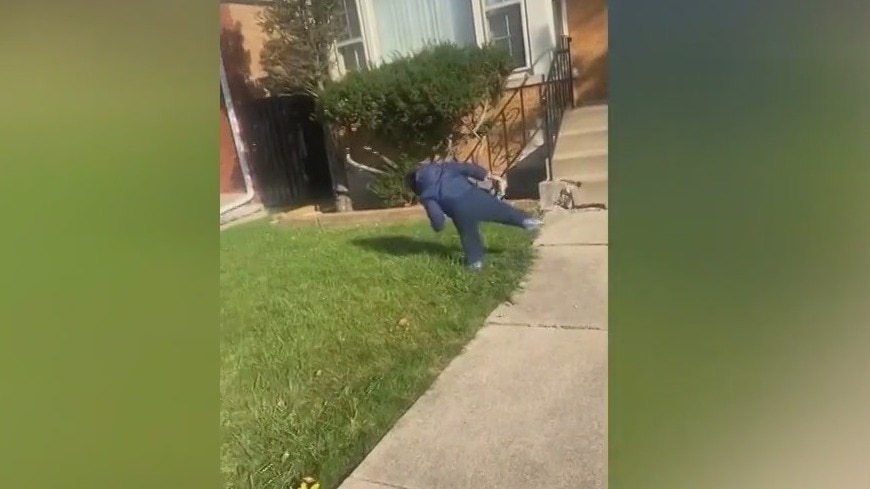 Toddler's viral attempt at flip