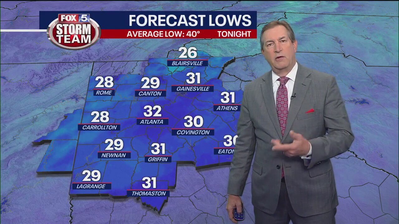 Wednesday evening forecast