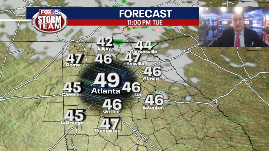 Tuesday Night Weather Update