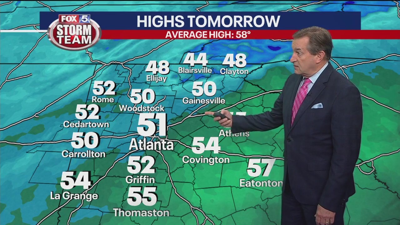 Tuesday night forecast