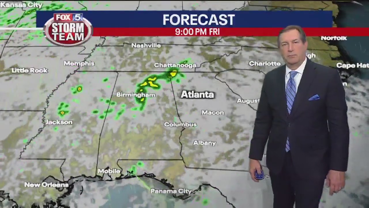 Thursday afternoon forecast