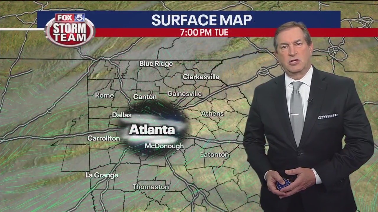 Tuesday afternoon forecast