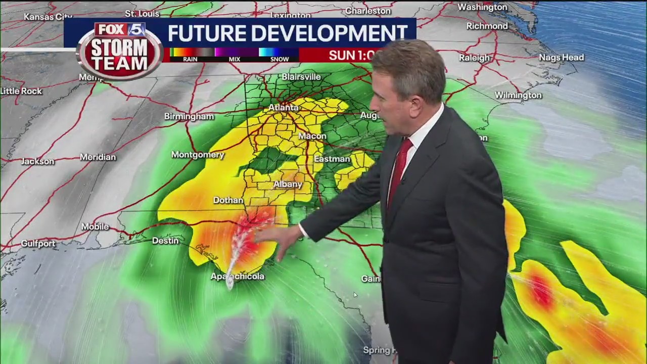 Wednesday afternoon forecast