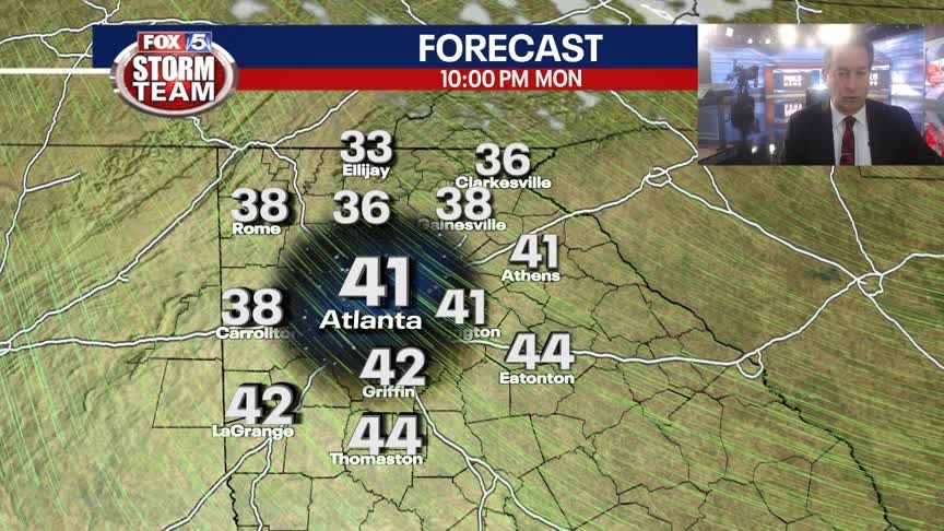 Monday Night Weather Update