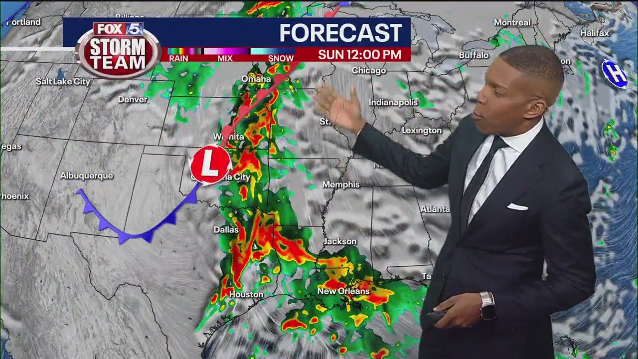 Thursday night forecast