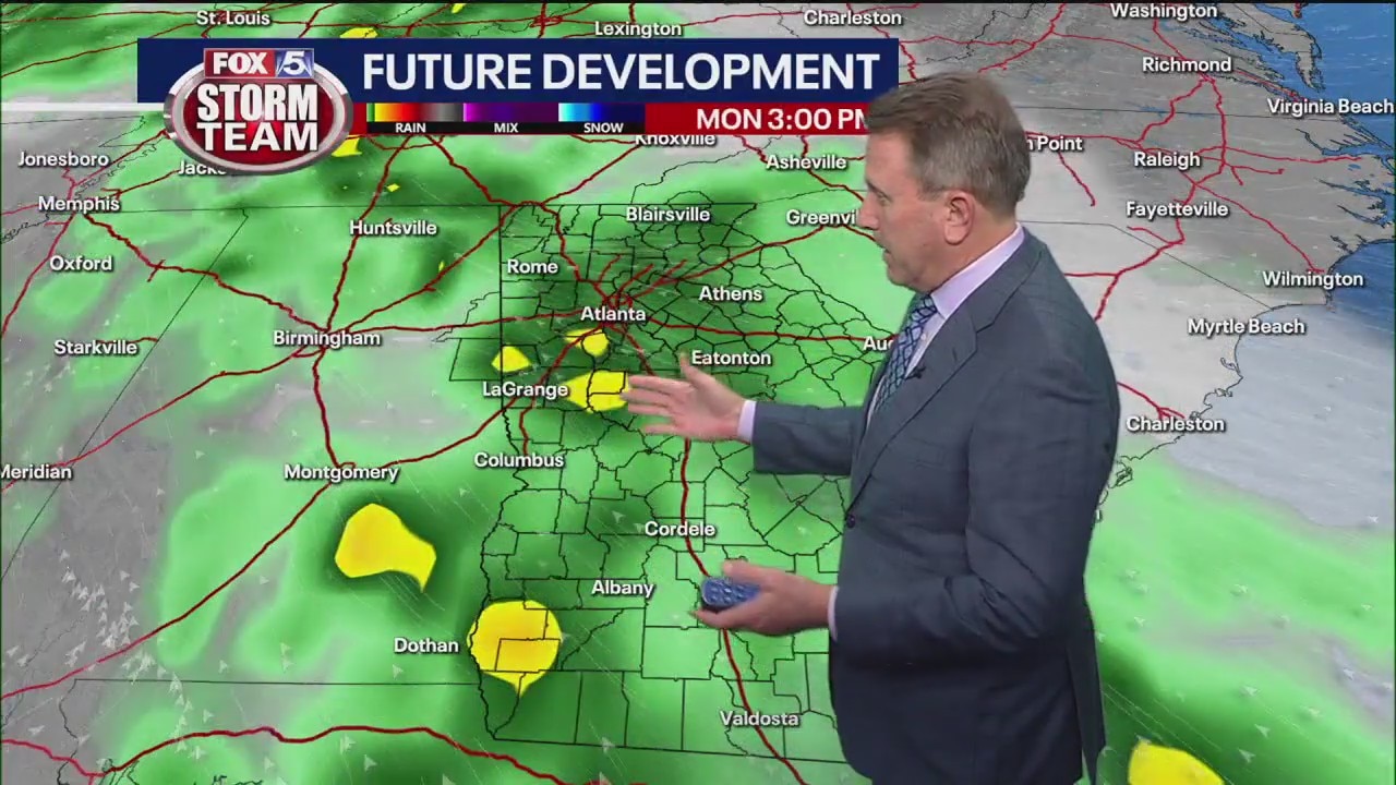 Wednesday evening forecast