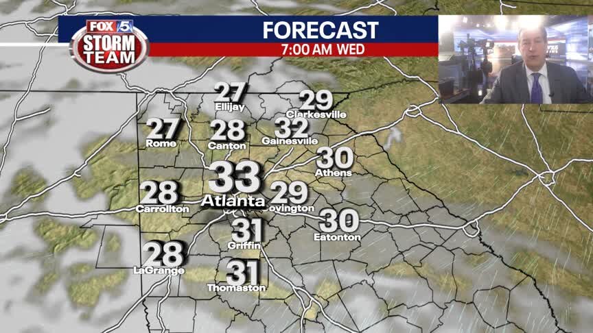 Tuesday Night Weather Update