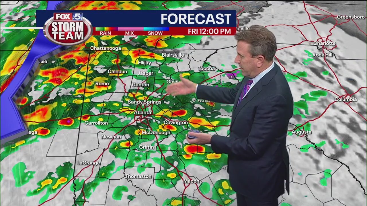 Thursday afternoon forecast