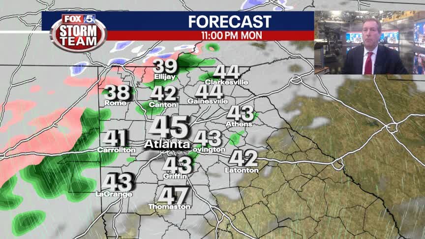 Monday Night Weather Update