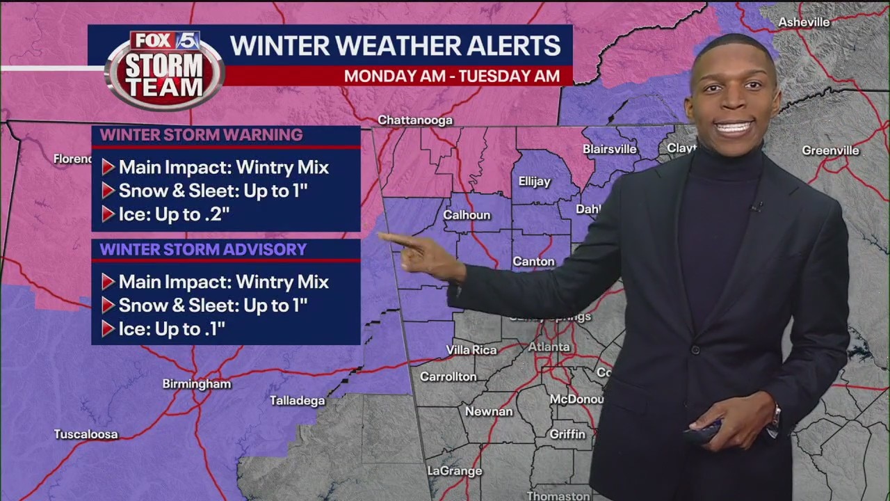 Weekend forecast update