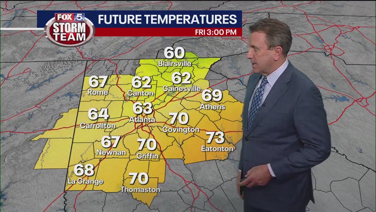 Thursday afternoon forecast