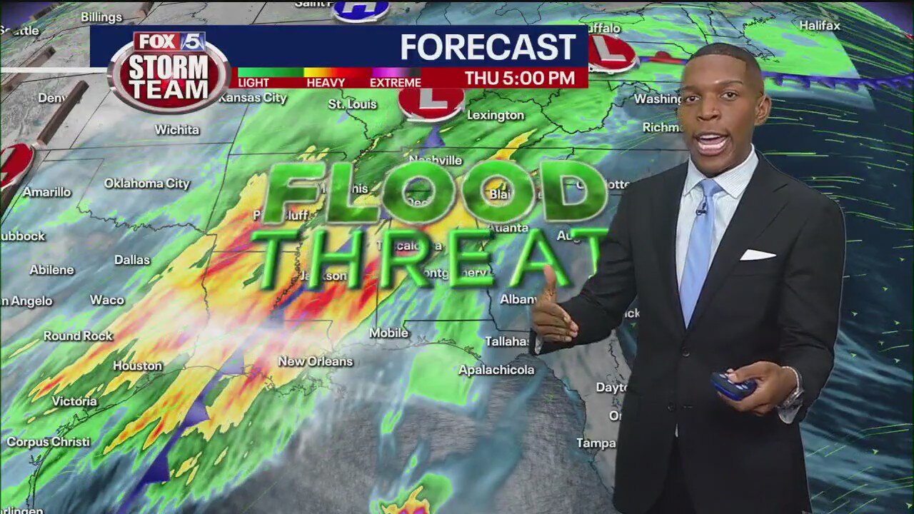 Tuesday evening forecast update
