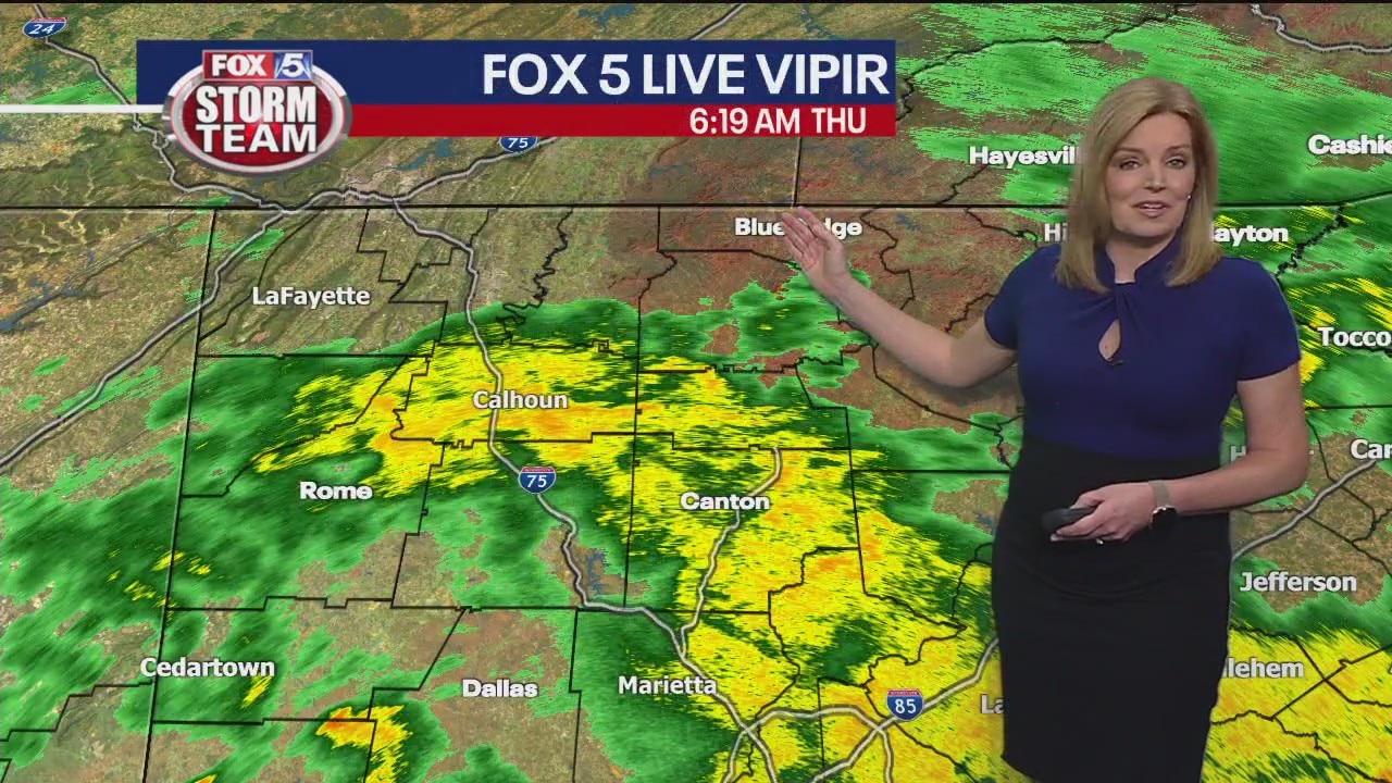 Thursday morning weather forecast