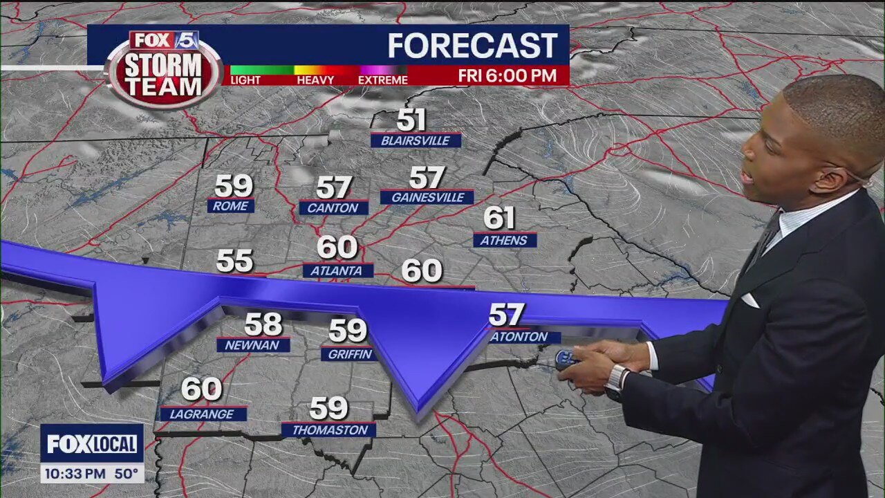 Thursday night forecast