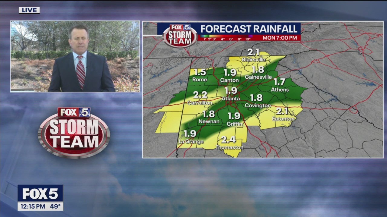 Wednesday midday weather forecast