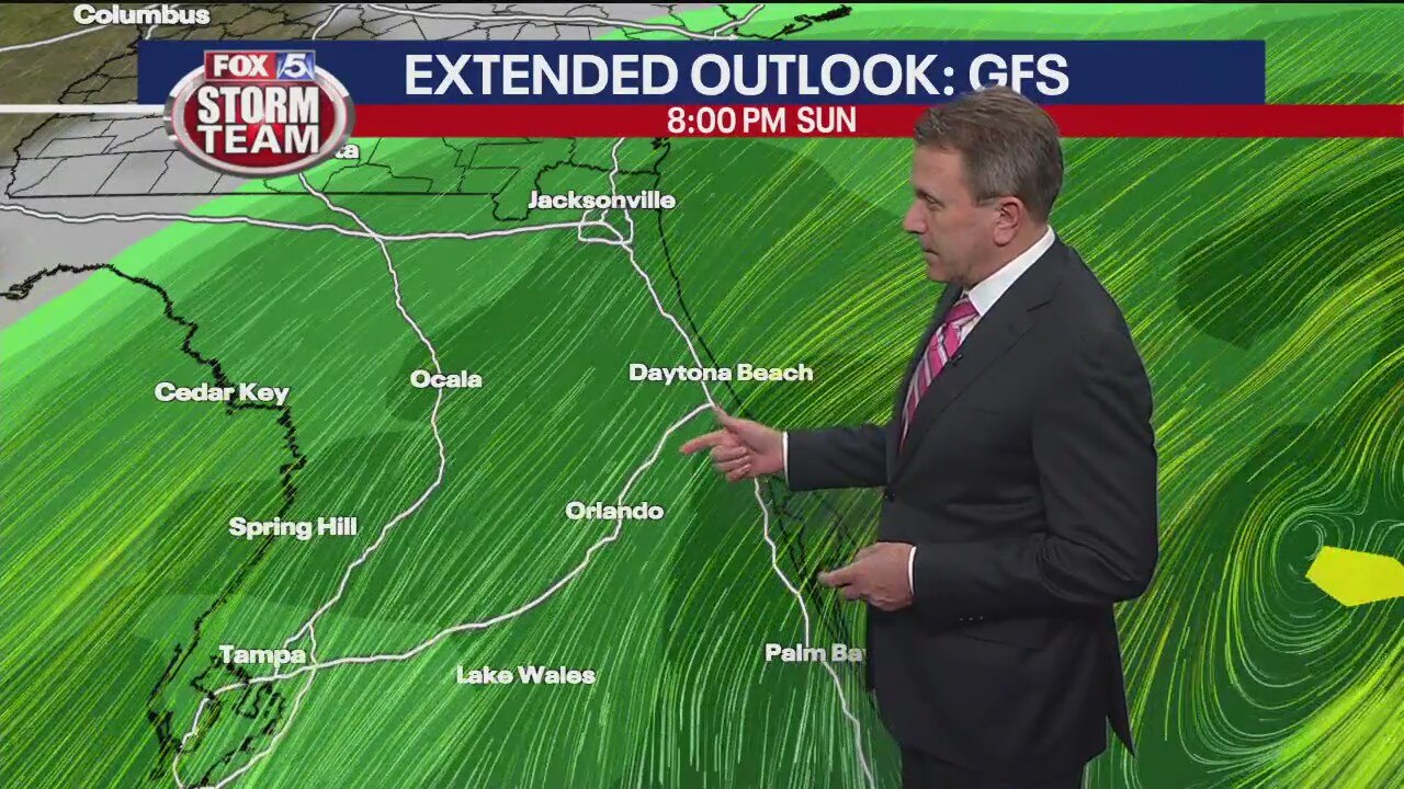 Friday afternoon forecast