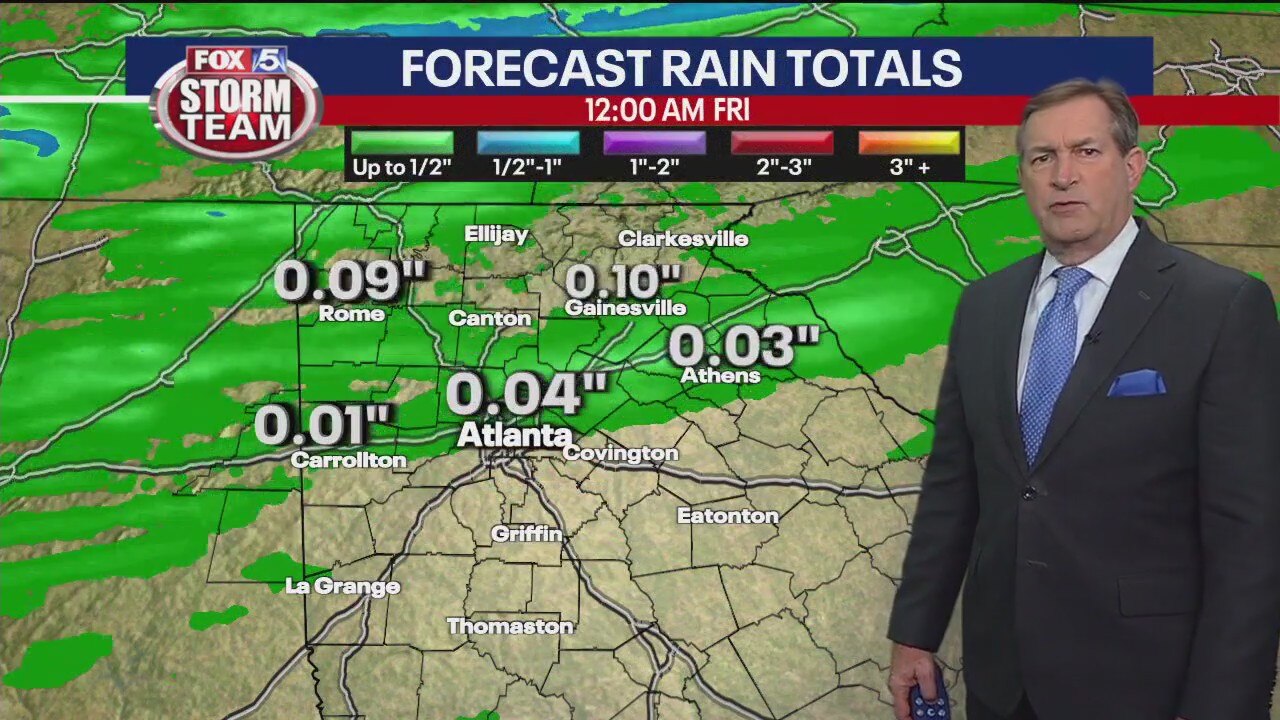 Thursday night forecast