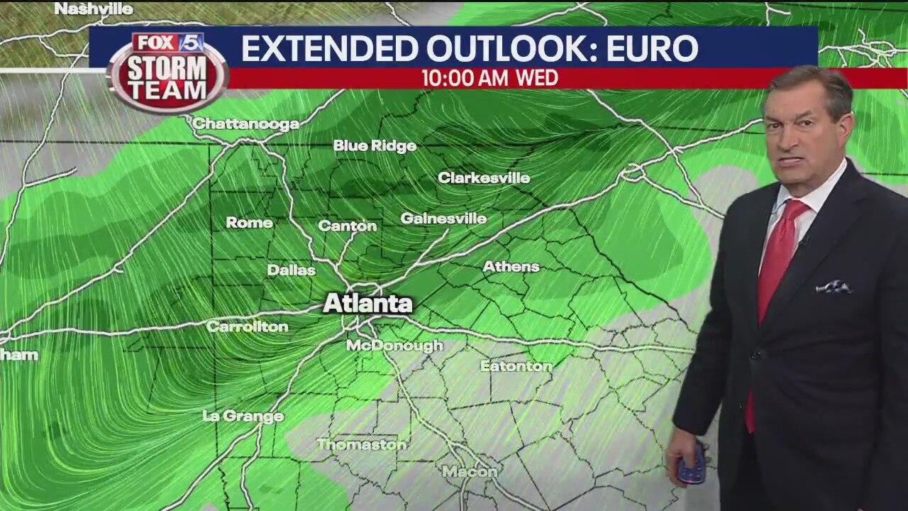 Weekend weather forecast