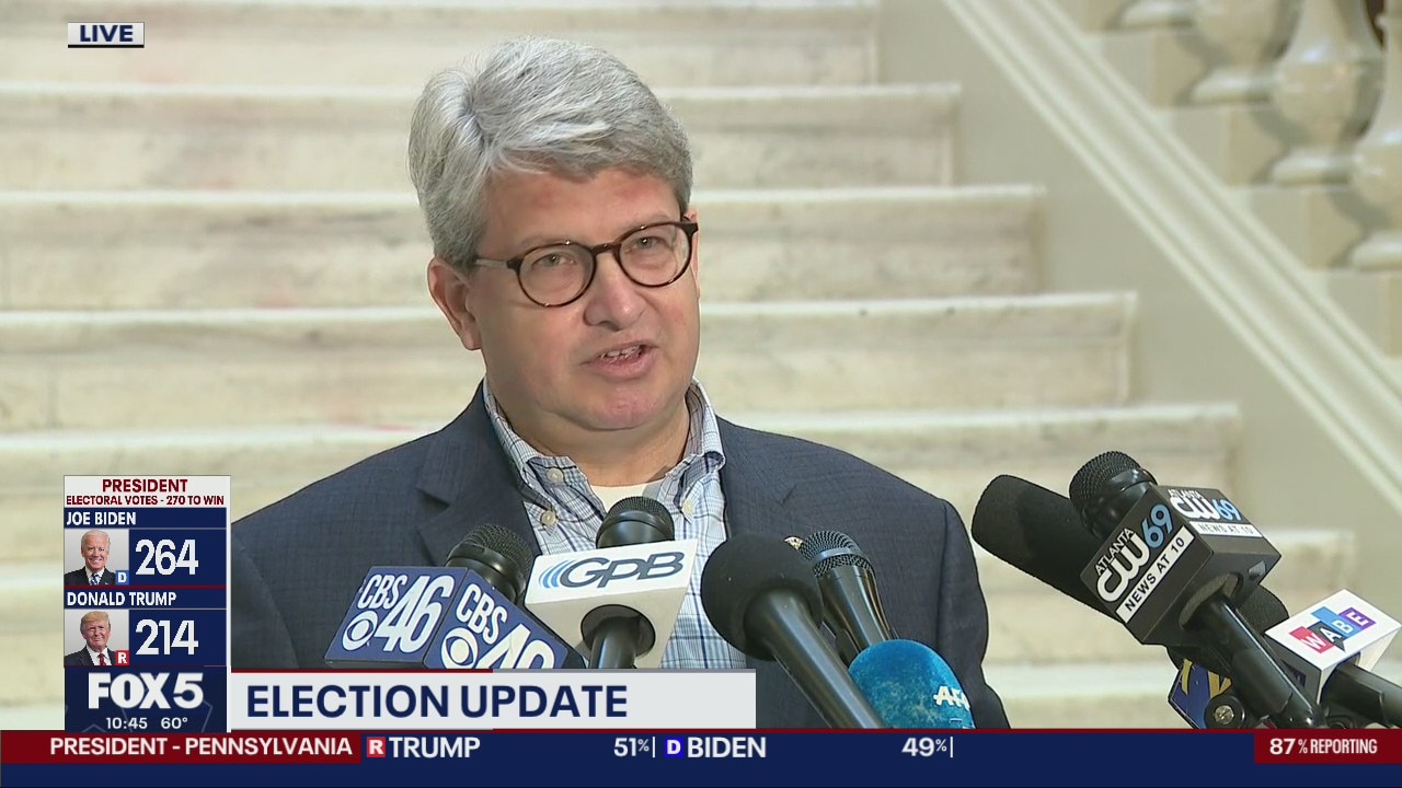 Georgia election officials provide update