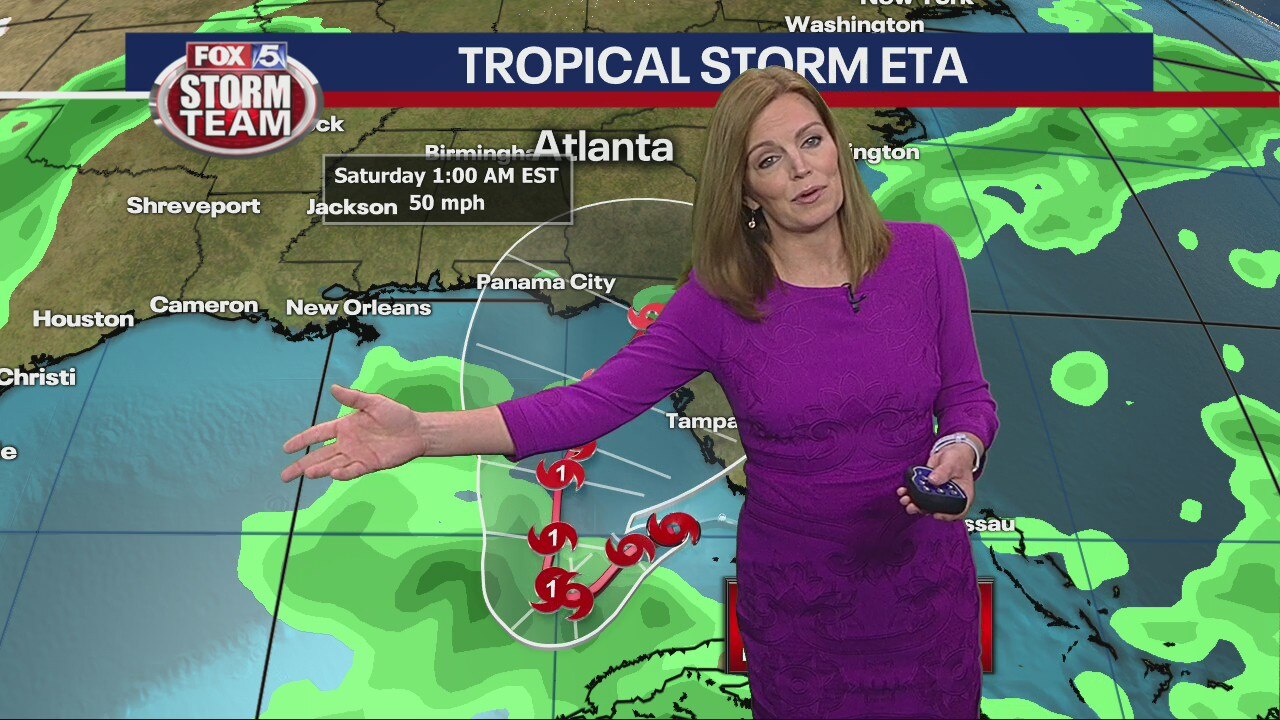 Monday morning forecast