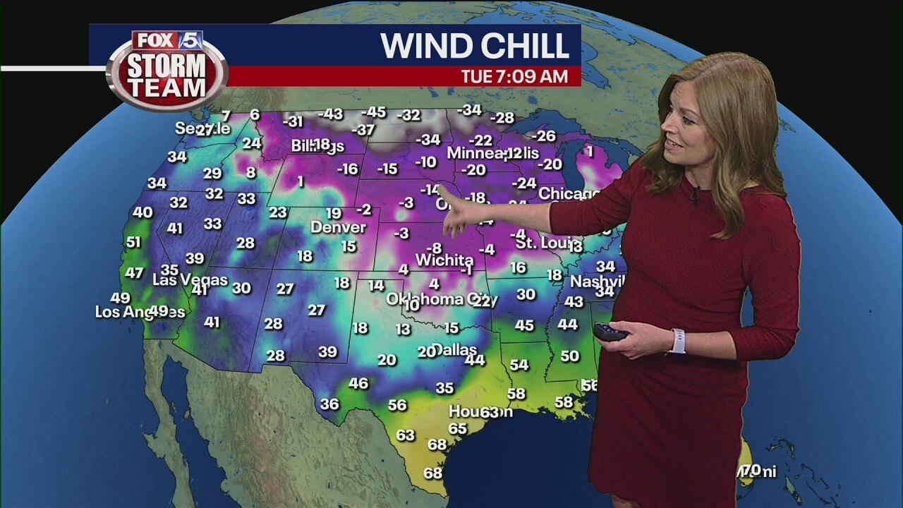Tuesday morning forecast