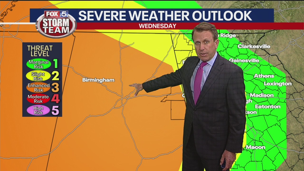 Monday afternoon forecast