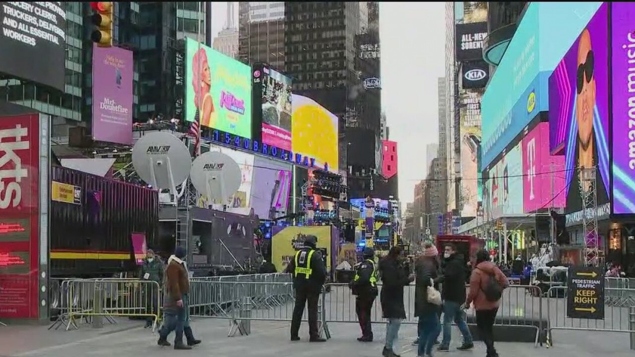 New Year's Eve security in Times Square