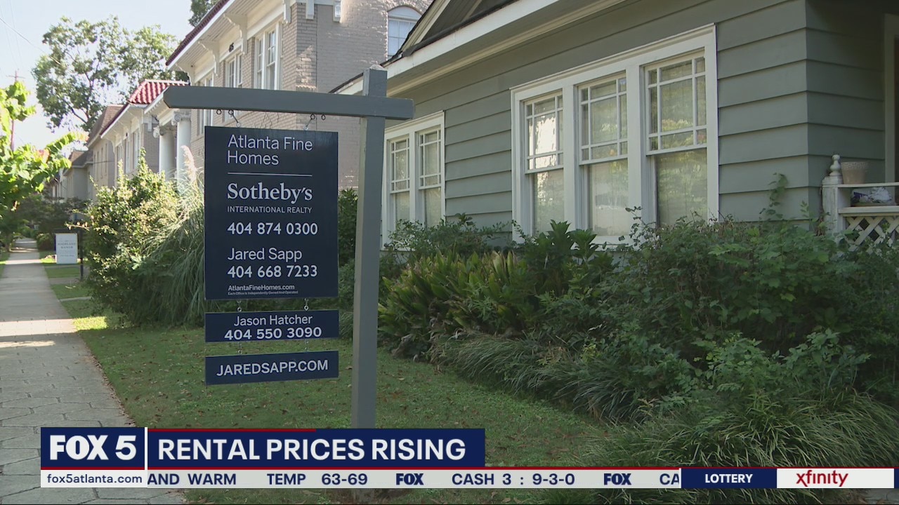 Rental prices rising in Atlanta