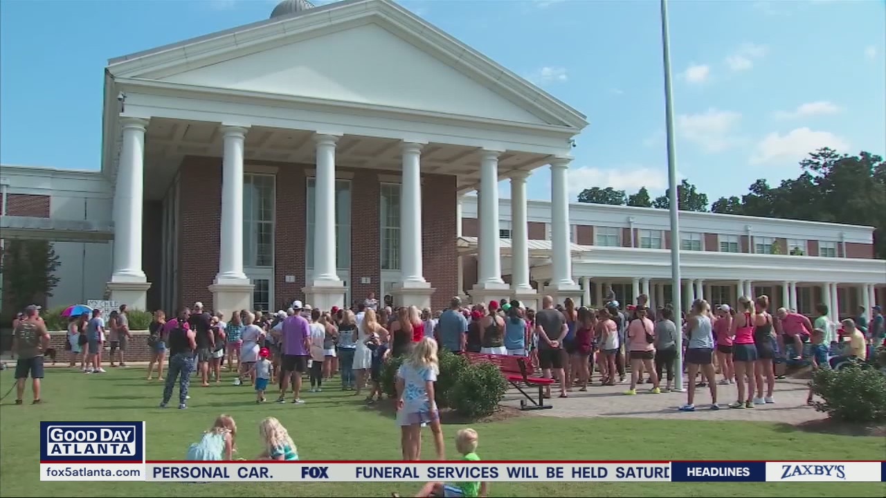 Fulton County parents rally against mask mandate in schools