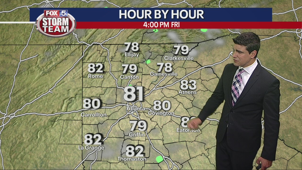 Thursday late night forecast