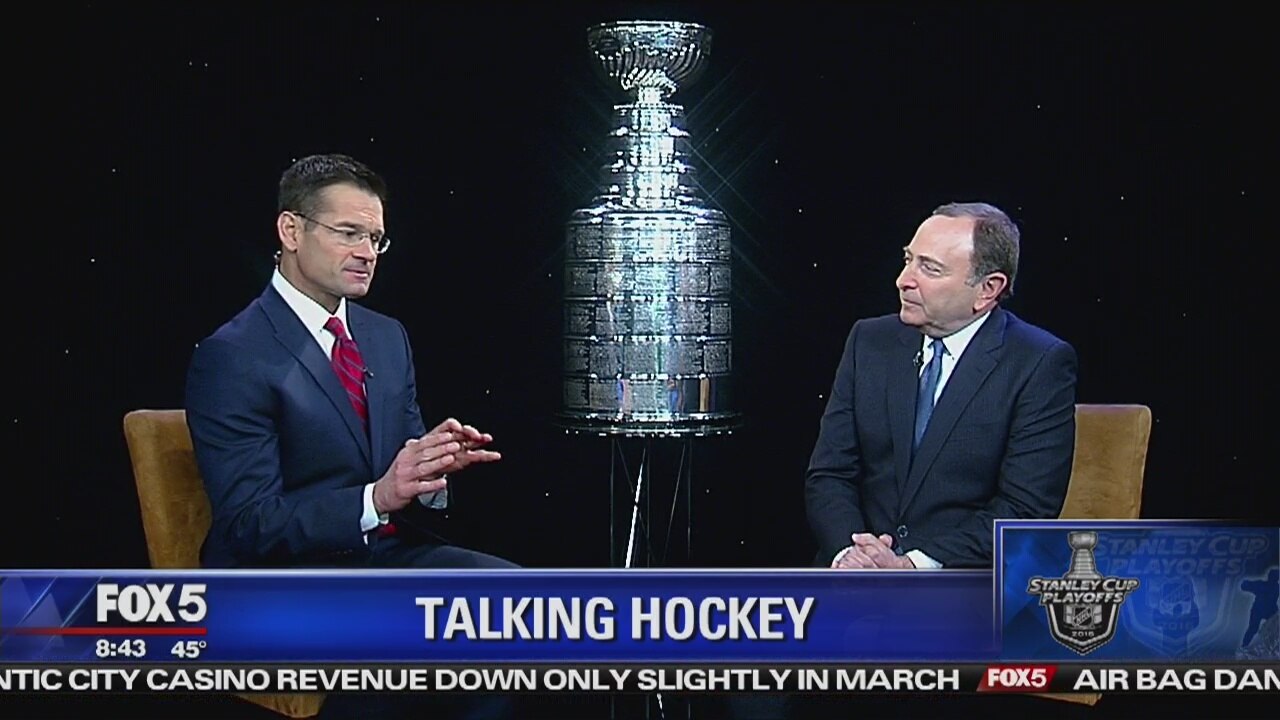 NHL Commissioner and the Stanley Cup