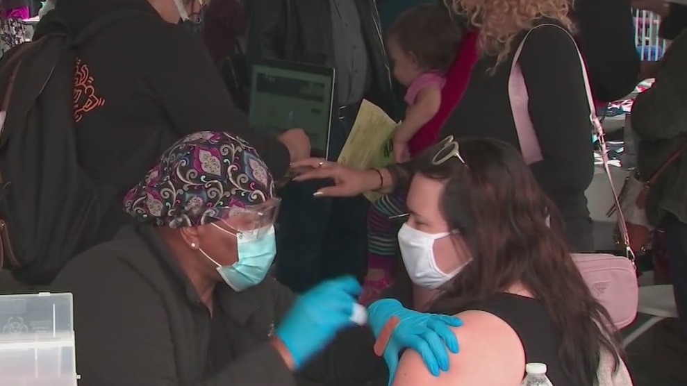 Vaccine drive in DeKalb County