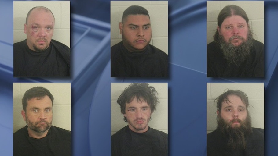 Six men, elementary school teacher arrested in child predator investigation