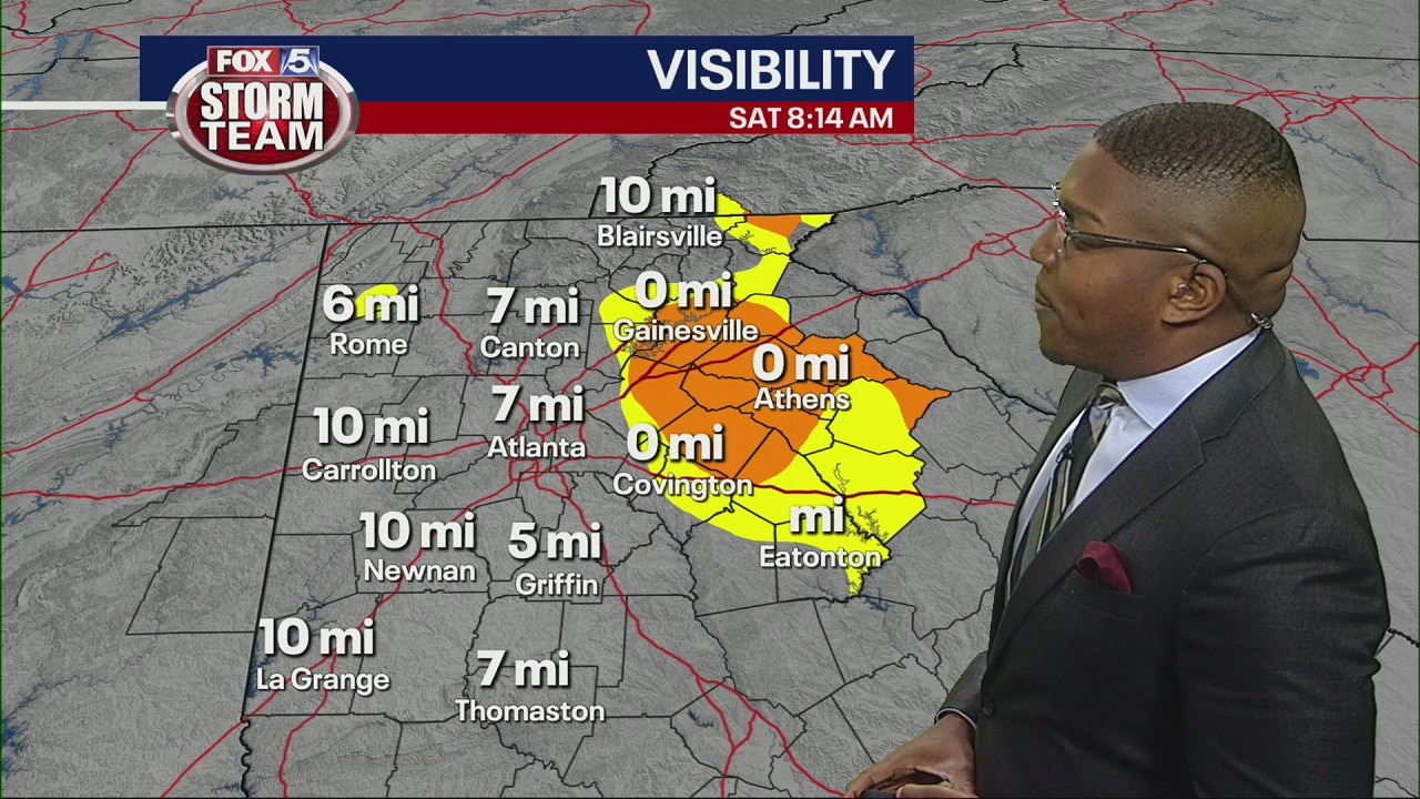 Saturday morning forecast