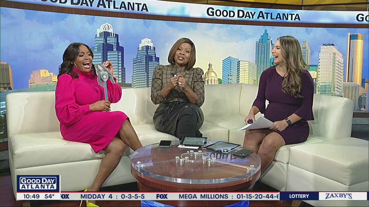 Sherri Shepherd plays a game of 'Name That Celebrity'