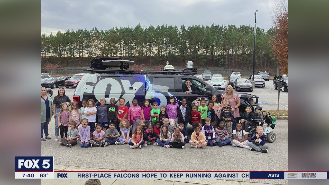 W.C. Abney Elementary School Weather Visit