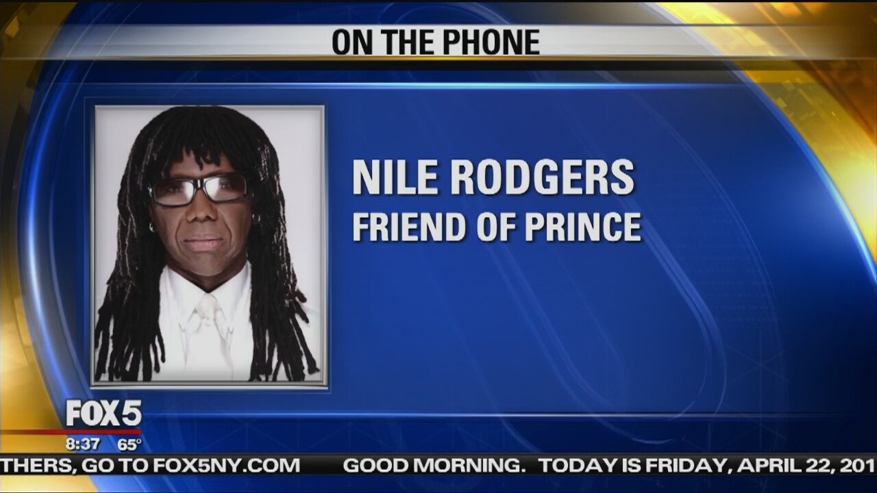 Nile Rodgers remembers friend, Prince